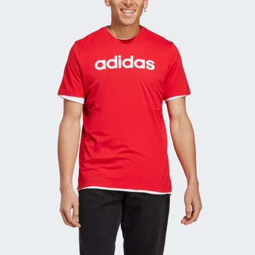 adidas Sportswear T-shirt ESSENTIALS SINGLE JERSEY LINEAR EMBROIDERED LOGO