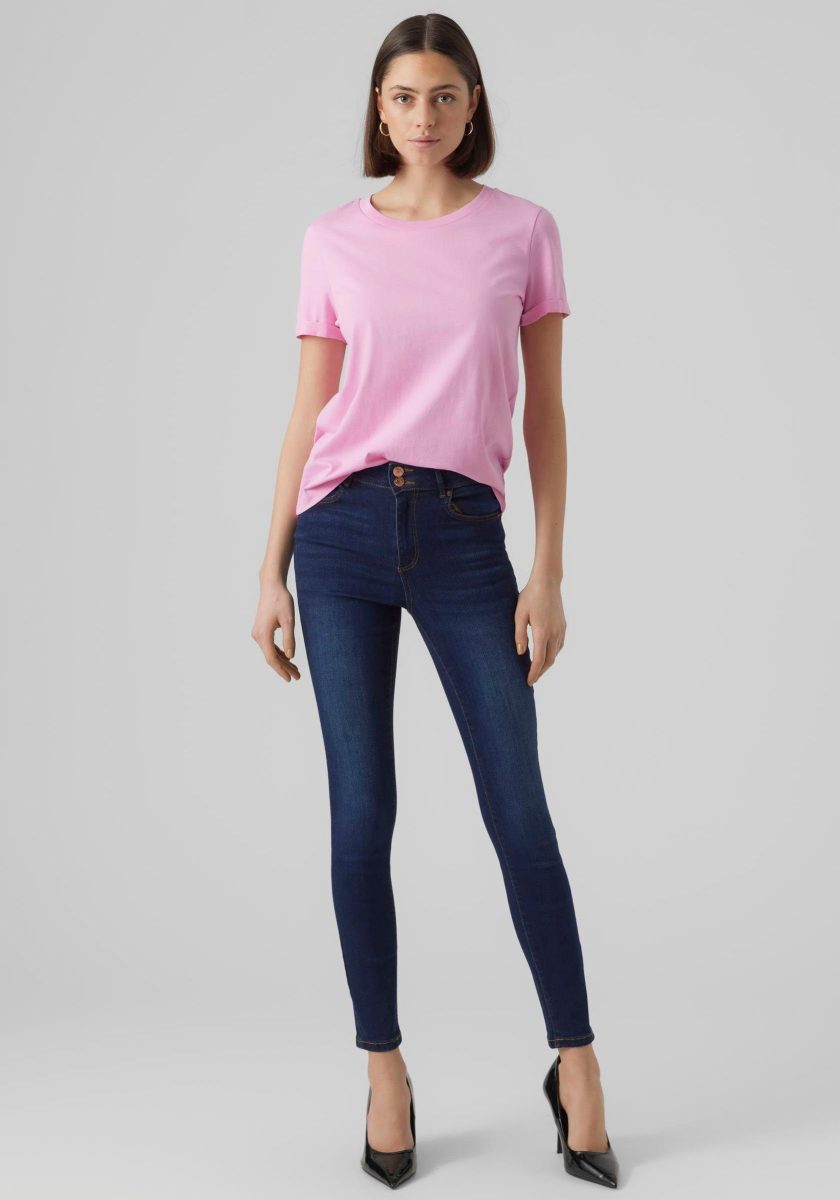VERO MODA Shirt met korte mouwen VMPAULA S/S T-SHIRT NOOS