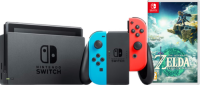 Nintendo Switch Rood/Blauw + Zelda: Tears of the Kingdom