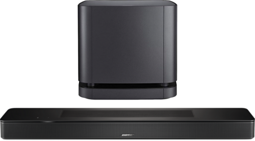 Bose Smart Soundbar 600 +  Bose Bass Module 500 Zwart