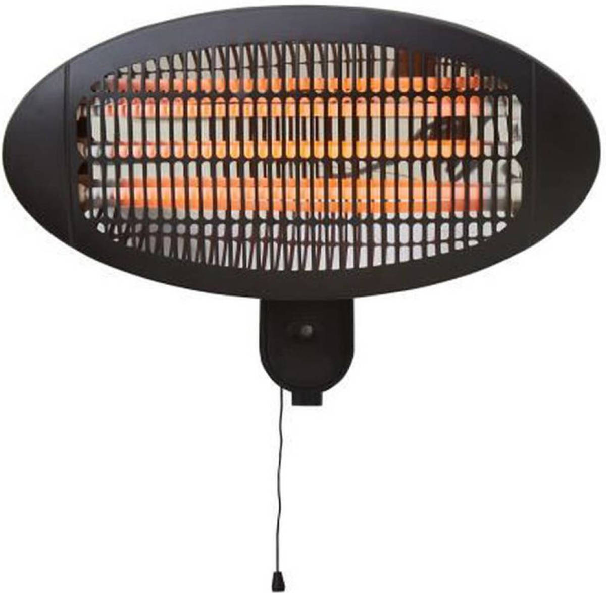 Elektrische Halogeenverwarming FAVEX Zwart 2000 W