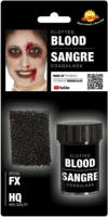 Fiestas Guirca Halloween Potje gestold horror nepbloed schmink met sponsje 15 gram - Schmink