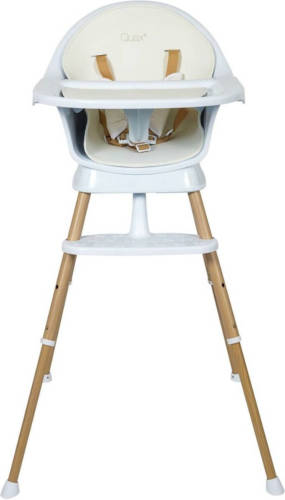 Baby en Tiener Megastore Quax Kinderstoel Ultimo 3 Luxe White Naturel