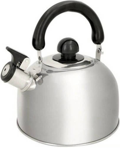 Alpina RVS klassieke fluitketel 1,8 liter - Waterkoker - Fluitketels