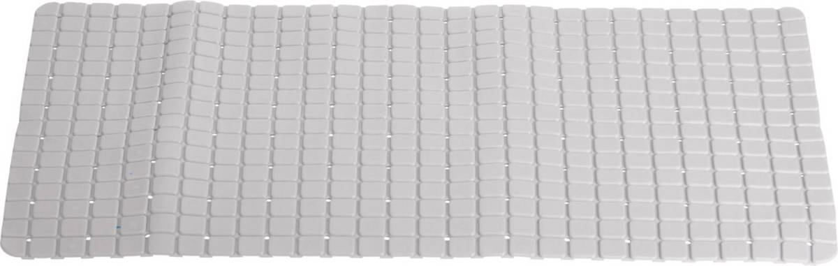 Excellent Houseware Anti-slip badmat lichtgrijs 69 x 39 cm rechthoekig - Badmatjes