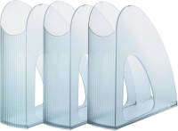 HAN tijdschriftenhouder Twin transparant 10 stuks