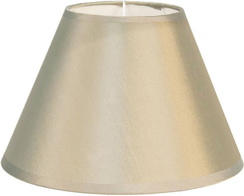 HAES deco - Lampenkap - Modern Chic - lichtgroen rond - formaat Ø 37x20 cm, voor Fitting E27 - Tafellamp, Hanglamp