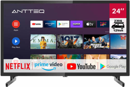 AntteQ AG24N1C - 24inch HD-ready Android Smart-TV