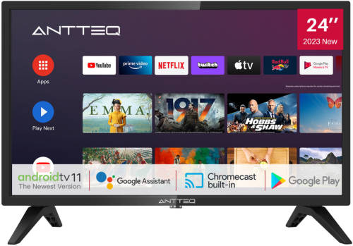 AntteQ AG24F1DCU-24inch-HD ready Android Smart-TV