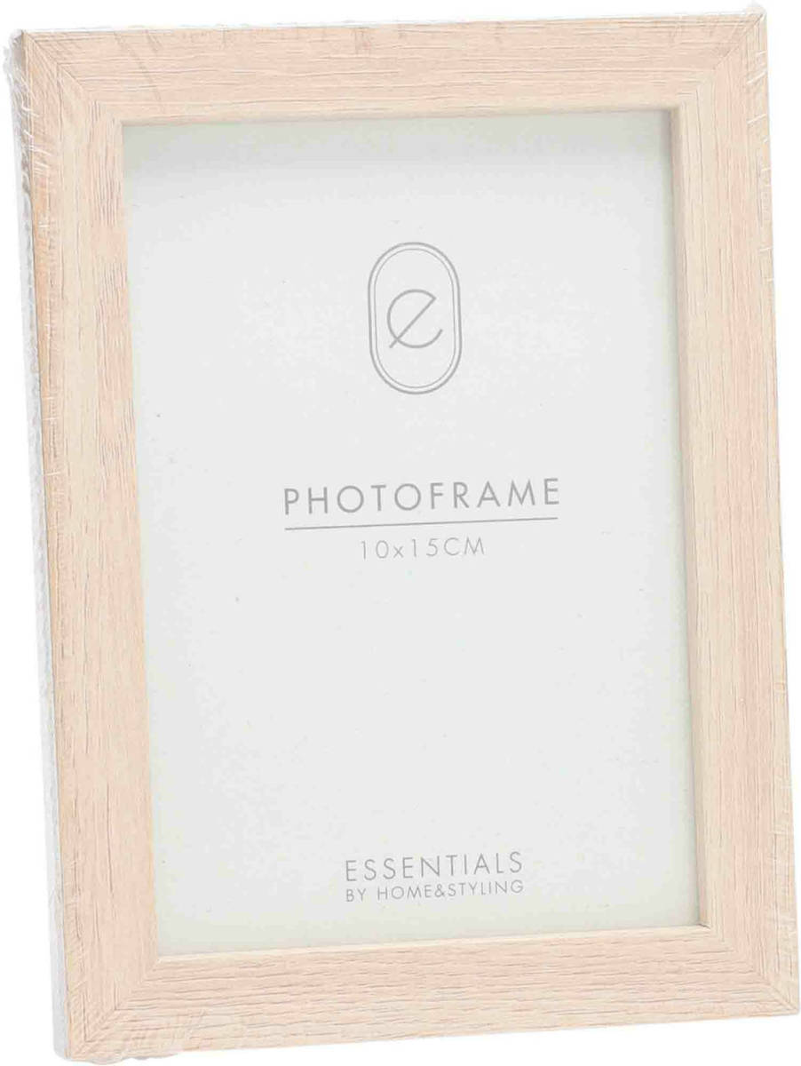 Houten fotolijst geschikt voor een foto van 10 x 15 cm - Fotolijsten