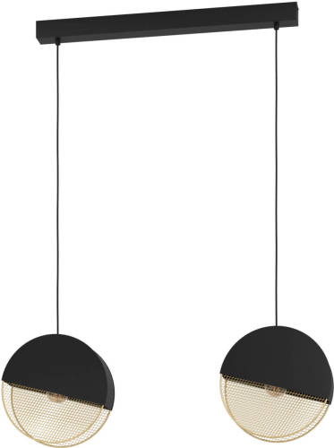 Eglo Mumbles Hanglamp - E27 - 86 cm - Zwart/Goud