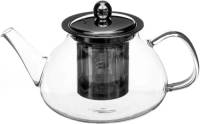 Secret de Gourmet - Theepot - glas/rvs - met filter - 850 ml - Theepotten