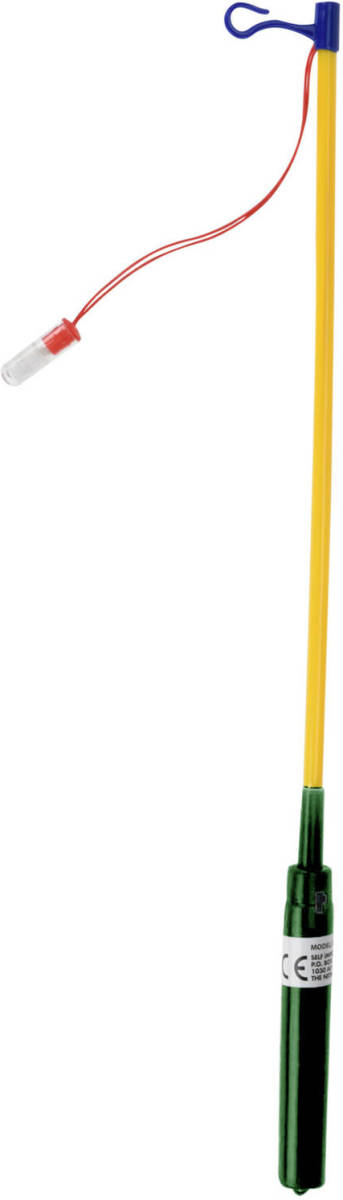 Tender Toys Lampionstokje donkergroen met lichtje 50 cm - Feestlampionnen