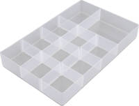 Whitefurze Allstore Organiser voor opslagbox 5,5L en 10L - 34 x 21 x 4,5 cm - Opbergbox