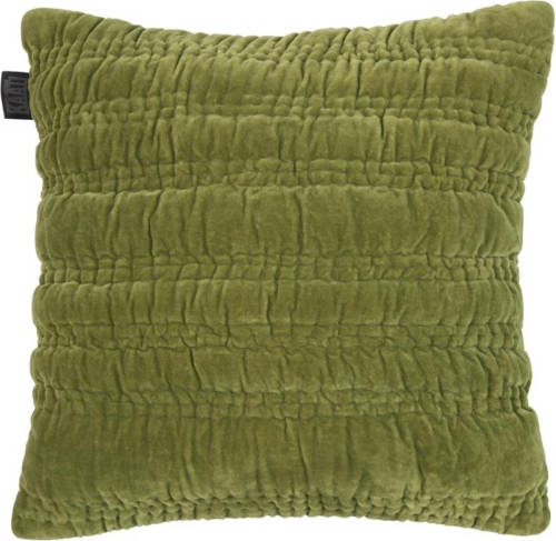 KAAT Amsterdam Sierkussen Quilta Olive Green 43 x 43 cm