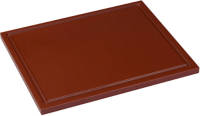 Interlux Snijplaat met sapgoot - 600x400x15mm - Bruin