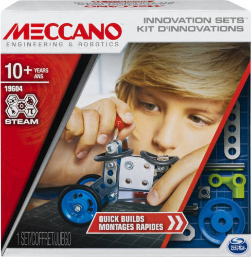 Spin Master Meccano - Set 1 Quick Builds - S.T.E.A.M.-bouwpakket