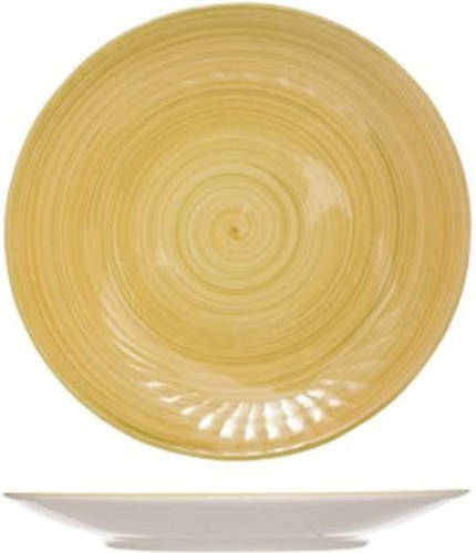 Cosy & Trendy Dinerbord Turbolino Geel ø 27 cm