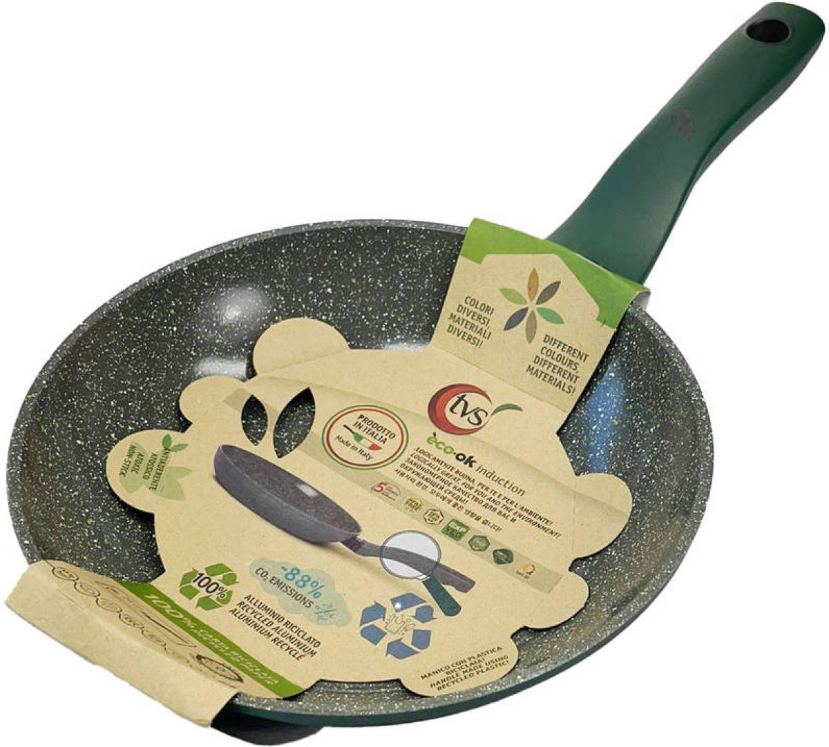 TVS Natura TVS Koekenpan 20cm Eco 100% gerecycled