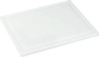 Interlux Snijplaat met sapgoot - 325x265x15mm - Wit