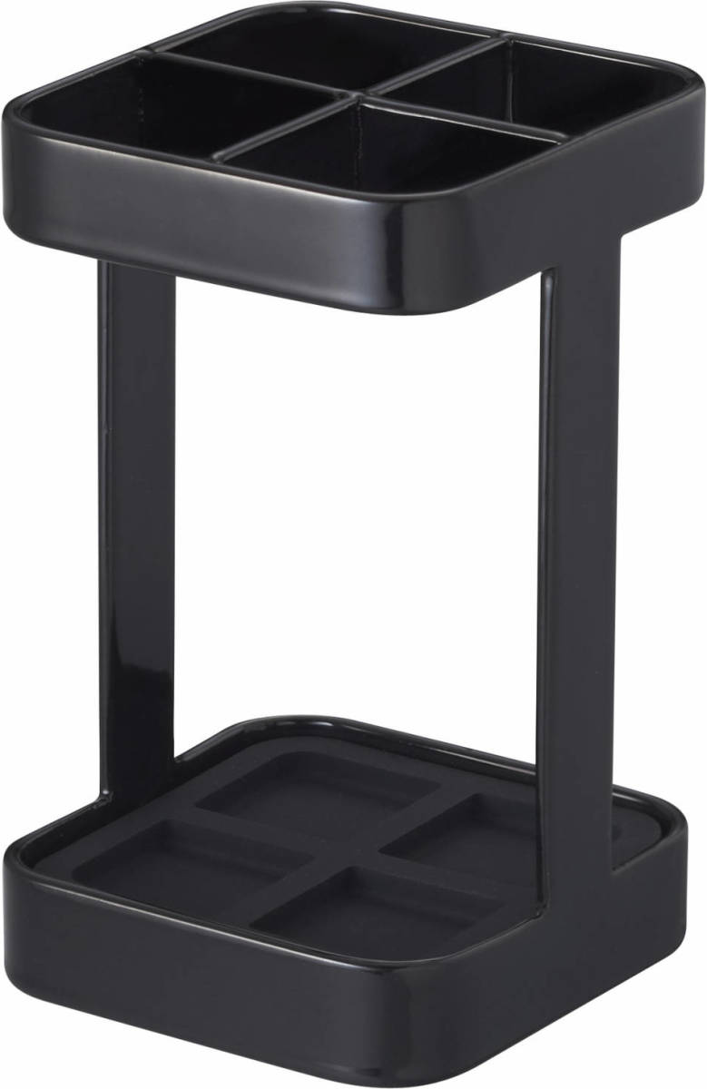 Yamazaki Slim toothbrush stand - Tower - black