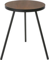 Yamazaki Round side table - Tower - Black