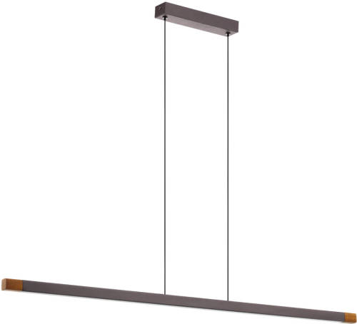 Eglo Lisciana Hanglamp - LED - 126 cm - Grijs/Bruin/Wit - Dimbaar