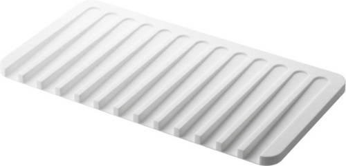 Yamazaki Silicone drainer tray - Flow - white