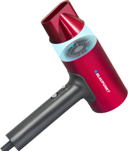 Blaupunkt MEN00839 - Föhn - Compacte Ionische haardroger - Rood