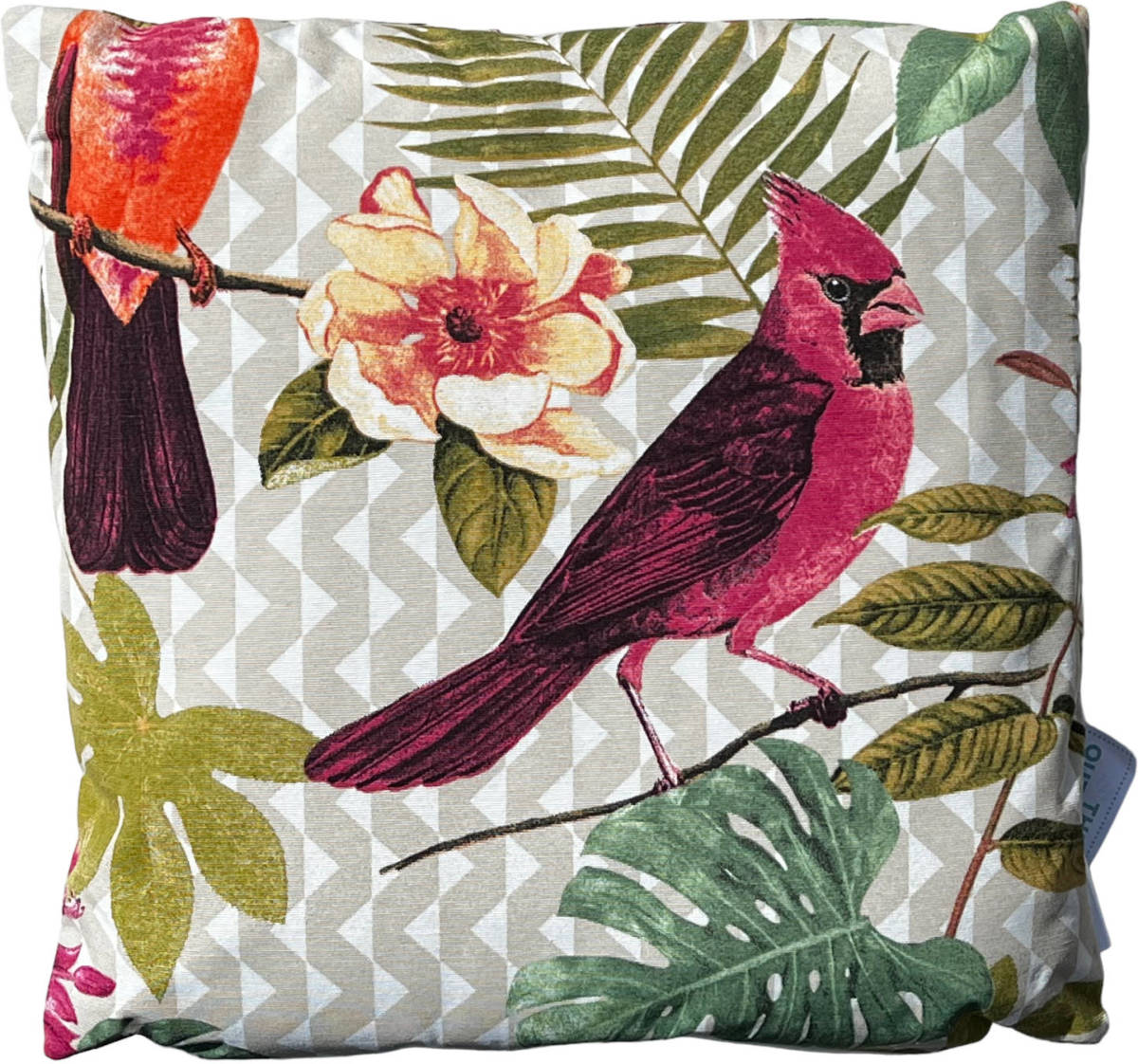 Madison Buiten sierkussen all weather Toscane Bird - 45 x 45 x 10 cm