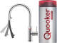 Quooker Flex Kokendwaterkraan - C uitloop - COMBI+ Reservoir - Chroom - 3 in 1