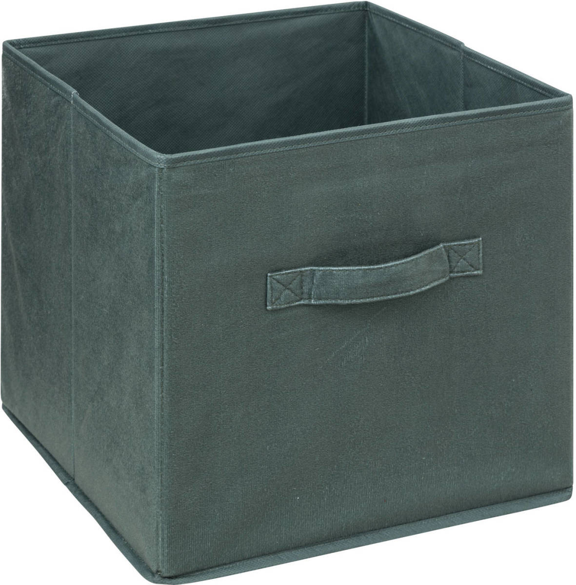5five Opbergmand/kastmand - 29 liter - groen - 31 x 31 x 31 cm - Opbergmanden