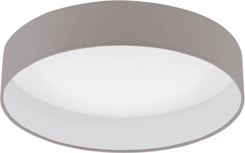 Eglo Palomaro 1 Plafondlamp - LED - Ø 40,5 cm - Wit/Taupe - Dimbaar