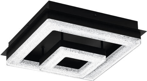 Eglo Fradelo 1 Plafondlamp - LED;LED - 26 cm - Zwart