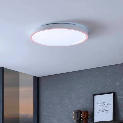 Eglo  connect.z Montemorelos-Z Smart Plafondlamp - Ø 57 cm - Wit - Instelbaar RGB & wit licht - Dimbaar - Zigbee