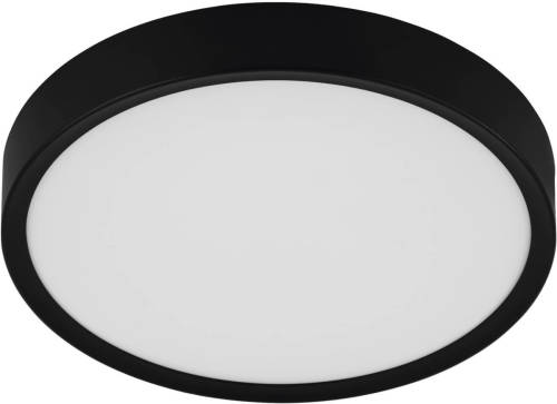 Eglo  Musurita Plafondlamp - LED - Ø 34 cm - Zwart/Wit