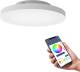 Eglo  connect.z Turcona-Z Smart Plafondlamp - Ø 45 cm - Wit - Instelbaar RGB & wit licht - Dimbaar - Zigbee