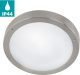 Eglo  Vento 1 - Buitenverlichting - Wand/Plafondlamp - 3 Lichts - LED - RVS - Wit