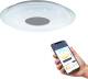 Eglo  connect.z Lanciano-Z Smart Plafondlamp - Ø 45 cm - Wit/Grijs - Instelbaar wit licht - Dimbaar - Zigbee