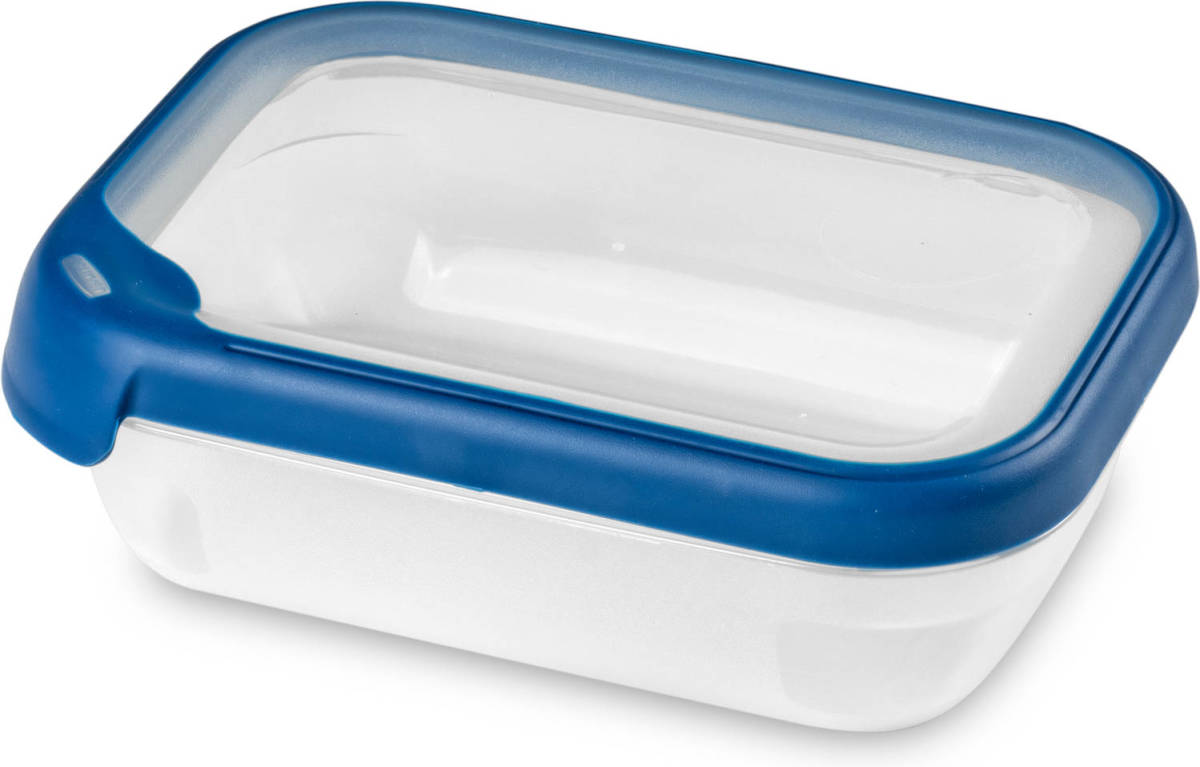 Curver Grand Chef Eco Vershouddoos 1,2L Rechthoekig Transparant/Donkerblauw