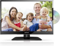 HD LED TV 16"" DVB-T/T2/S2/C Ingebouwde DVD speler Lenco DVL-1662BK Zwart