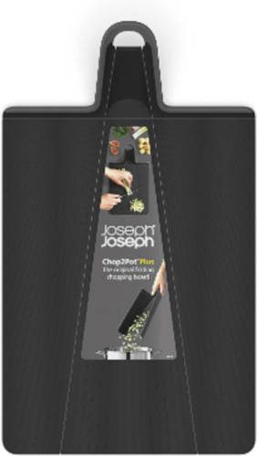 Joseph Joseph - Opvouwbare Snijplank, Groot, Zwart - Joseph Joseph Chop2Pot Plus