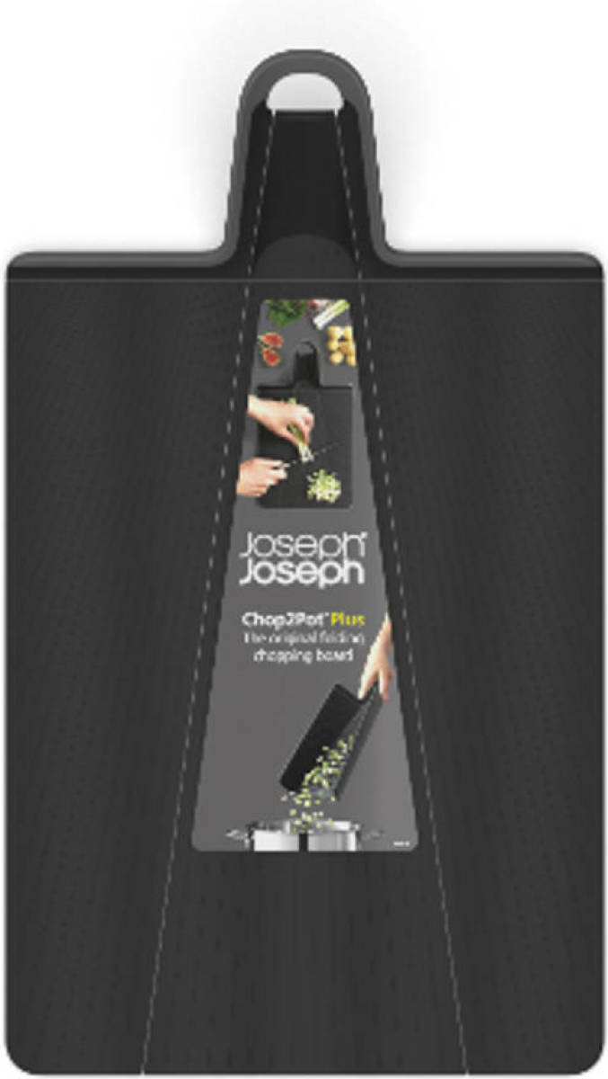 Joseph Joseph - Opvouwbare Snijplank, Groot, Zwart - Joseph Joseph Chop2Pot Plus
