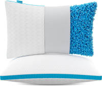 Dreamlab Traagschuim Hoofdkussen - Verstelbaar kussen - Uitneembaar Memory Foam - Wasbaar - 4 Seizoenen - Verkoelend
