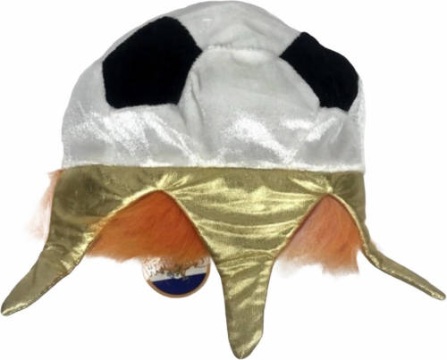 Made in Holland Oranje Voetbal kroon/hoed Feestartikelen voor EK/WK Voetbal