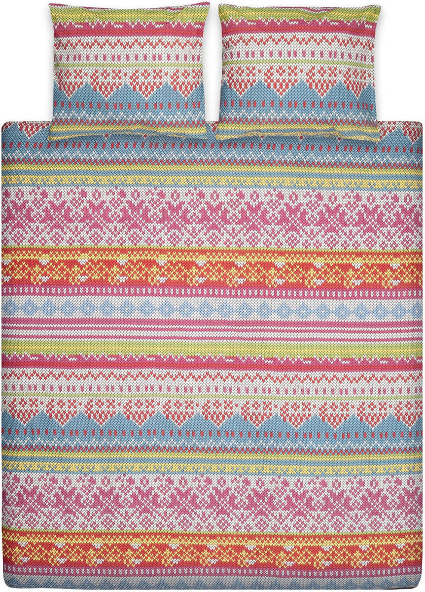 Ten Cate Katoenen Tweepersoons Dekbedovertrek - 200x200/220 - Embroidery