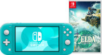 Nintendo Switch Lite Turquoise + Zelda: Tears of the Kingdom