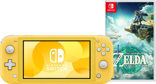 Nintendo Switch Lite Geel + Zelda: Tears of the Kingdom