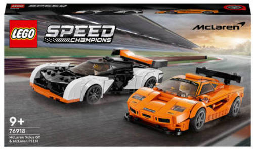 LEGO Speed Champions McLaren Solus GT & McLaren F1 LM 76918