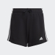 adidas Sportswear regular fit short met logo zwart/wit